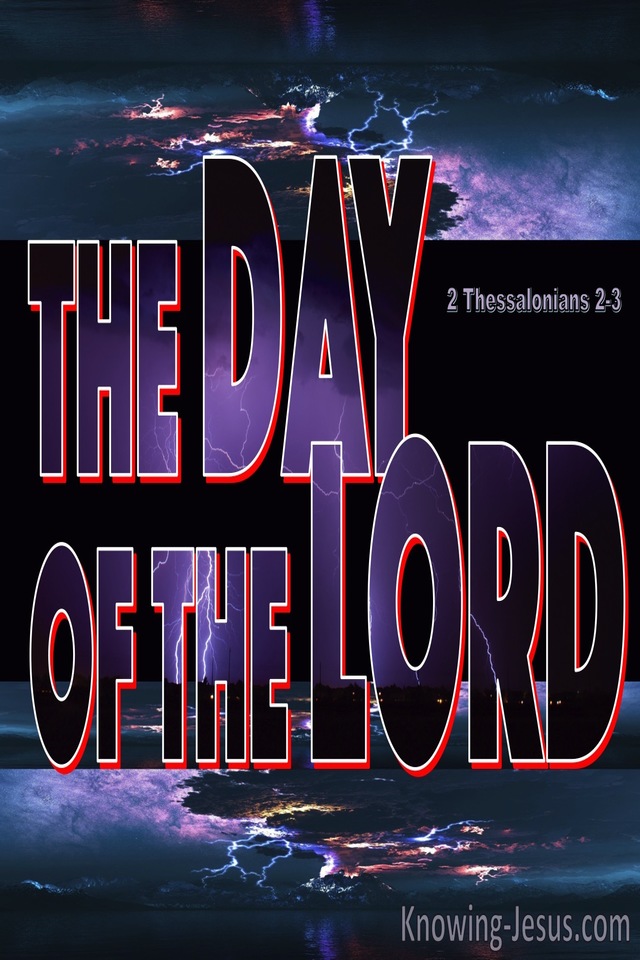 2 Thessalonians 2:3 The Day Of The Lord (gray)